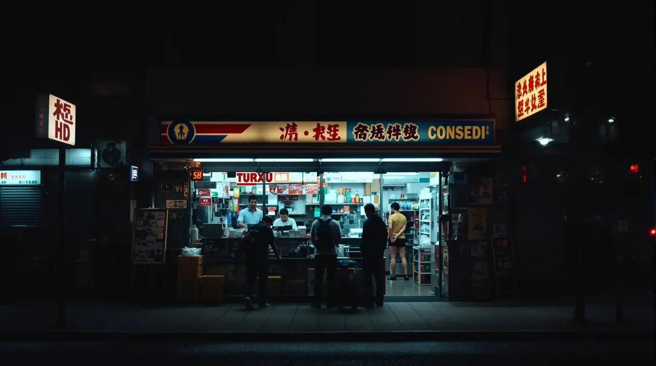 深夜便利店 - 乐乐电影网午夜短剧影视封面