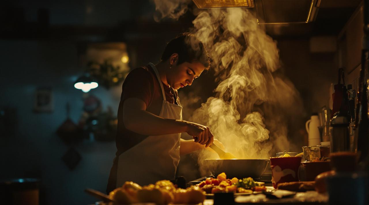 凌晨两点的厨房 - 乐乐电影网午夜短剧影视封面
